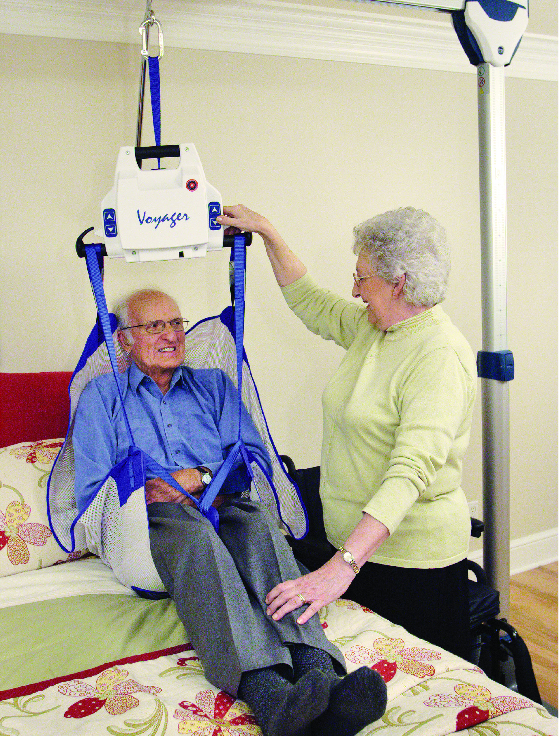Voyager Easytrack Ceiling Lift System 1800wheelchair Com