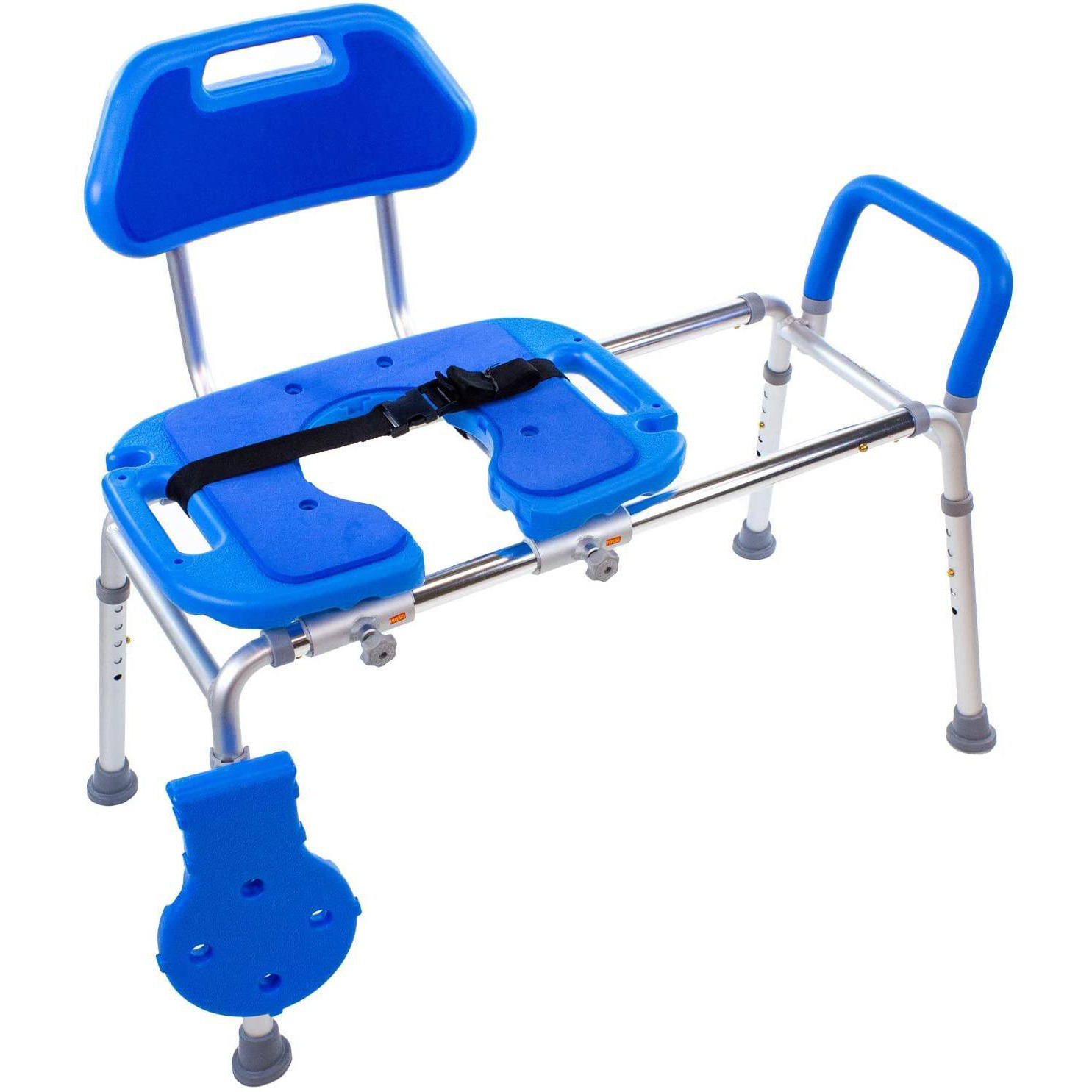 HydroGlyde Premium Sliding Bath Transfer Bench Shower Chair ...
