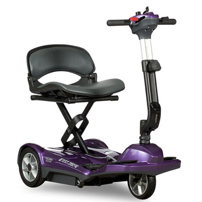 purple 3 wheel scooter