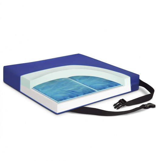 Dual-Chamber Waterproof Gel Cushion