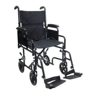Karman Removable Arm Transport Chair