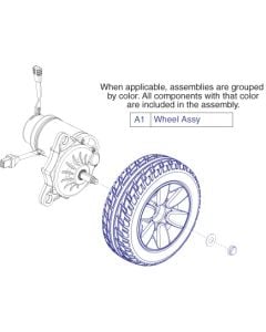 Drive Wheels for Jazzy Select Elite