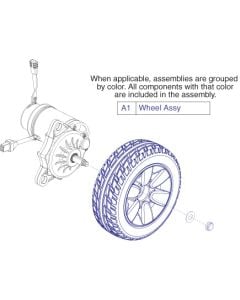 Drive Wheels for Jazzy Sport 2