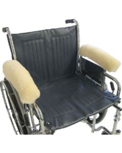 Genuine Sheepskin Wheelchair Arm Pads