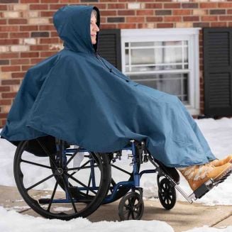 Premium Packable Wheelchair Poncho