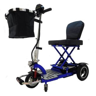 Enhance Mobility Triaxe Cruze Scooter Blue Side