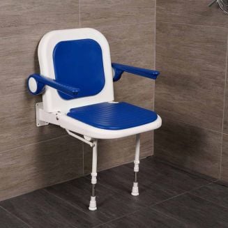 Padded Shower Seat with Back and Arms