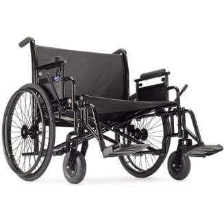 Invacare 9000 Topaz Heavy Duty Wheelchair front angle