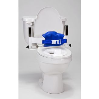 Padded Lo-Back Toilet Support System