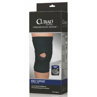 Curad Neoprene Knee Support with J-Shaped Support