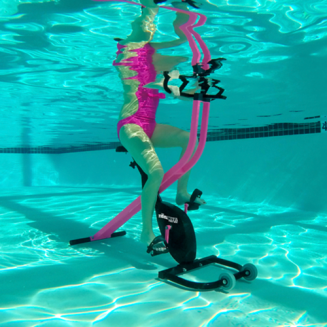 Aqua Creek Tidalwave Aquatic Exercise Bike under water