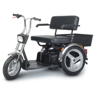 Side Afikim SE Scooter with optional Wide Seat 