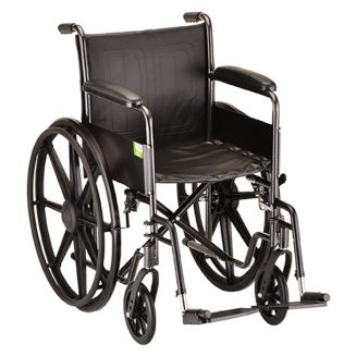 Nova 18" Steel Wheelchair Fixed Arms