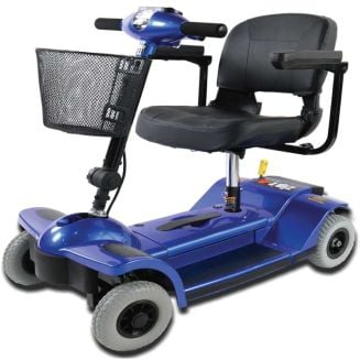 Zipr Four Wheel Compact Scooter Blue