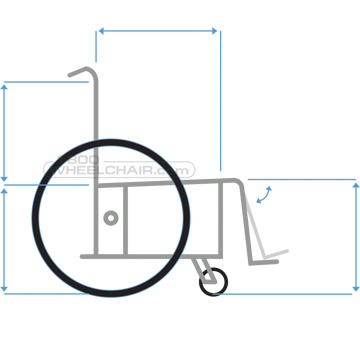 Wheelchair Dimensions - A Complete Wheelchair Size Guide