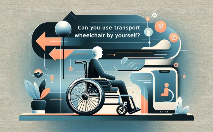 Can You Use a Transport Wheelchair by Yourself?